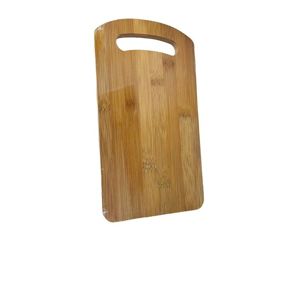 Wooden Chopping Board for Vegetables and Fruits Rectangular Shaped Brown - Picture 3 of 5